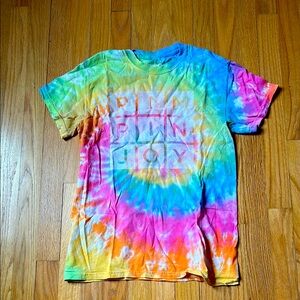 Pimpinjoy Colorful Tie-Dye Graphic T-Shirt from the Shopforward